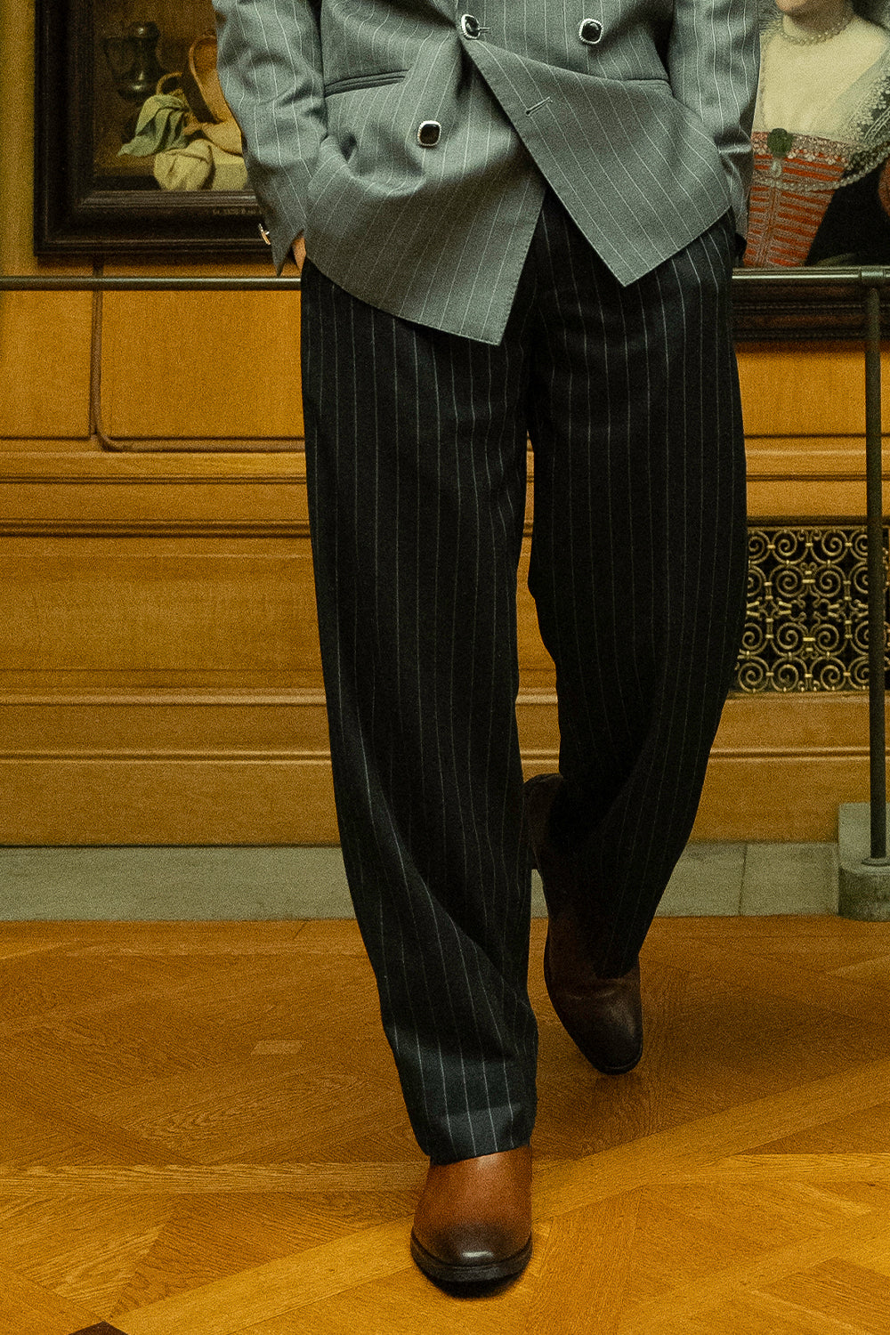 PINSTRIPE PANTS - Limited Edition