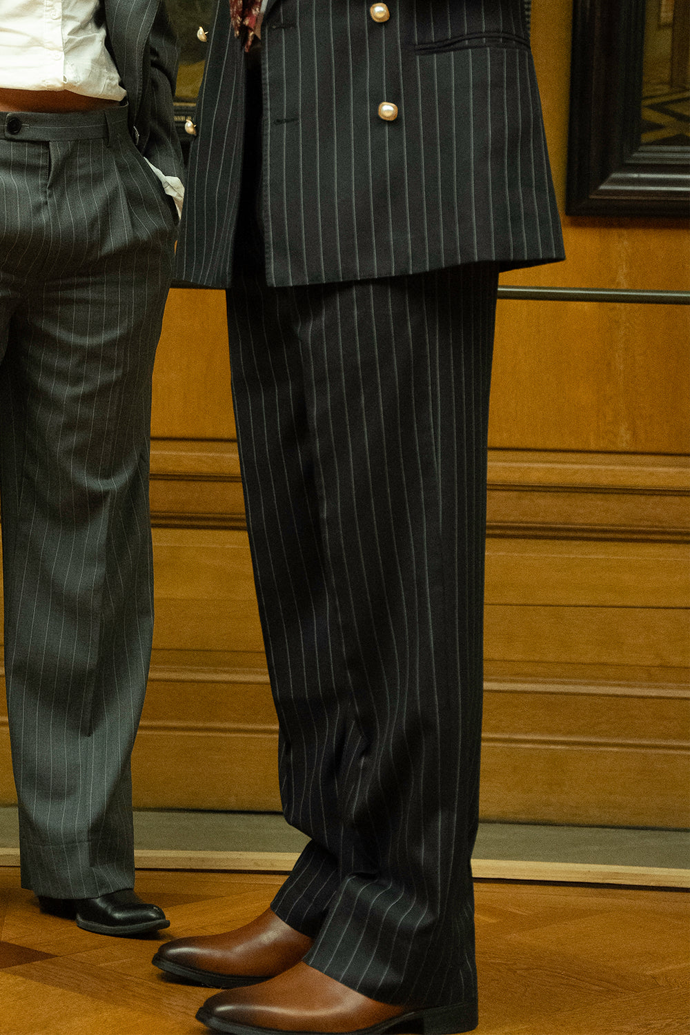 PINSTRIPE PANTS - Limited Edition